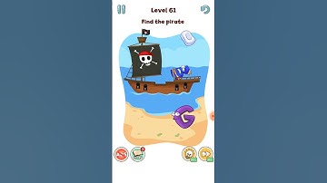 Alphabet DOP:Delete Puzzle!Game level 61 ! ios android walkthrough Sulotion#stargamer#shorts