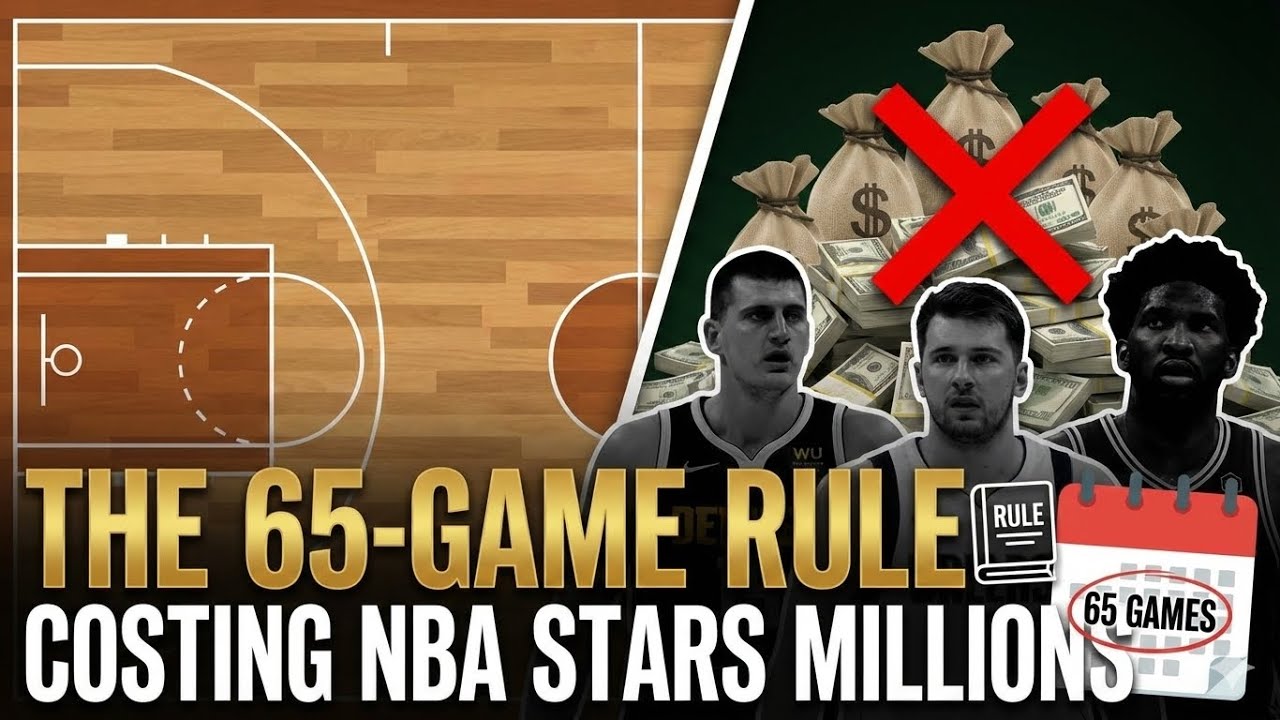 How the 65-Game Rule is Costing NBA Stars Millions