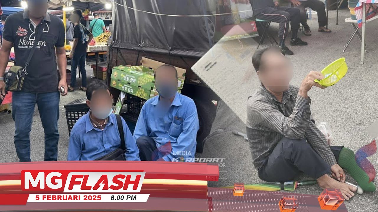 JIM Johor Tahan 26 Warga Asing Termasuk Mengemis #MGFlash