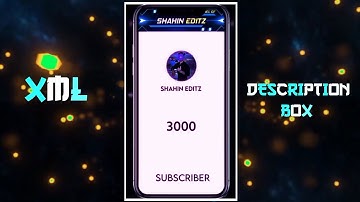 THANKS FOR 3K SUBSCRIBERS☺️Alight Motion Presets Xml🙂@ShahinEditz.