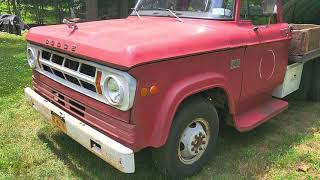 1969 Dodge D300 Rack Body Truck For Sale