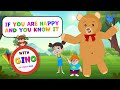 GINO THE TEDDYBEAR: If you are happy and you know it