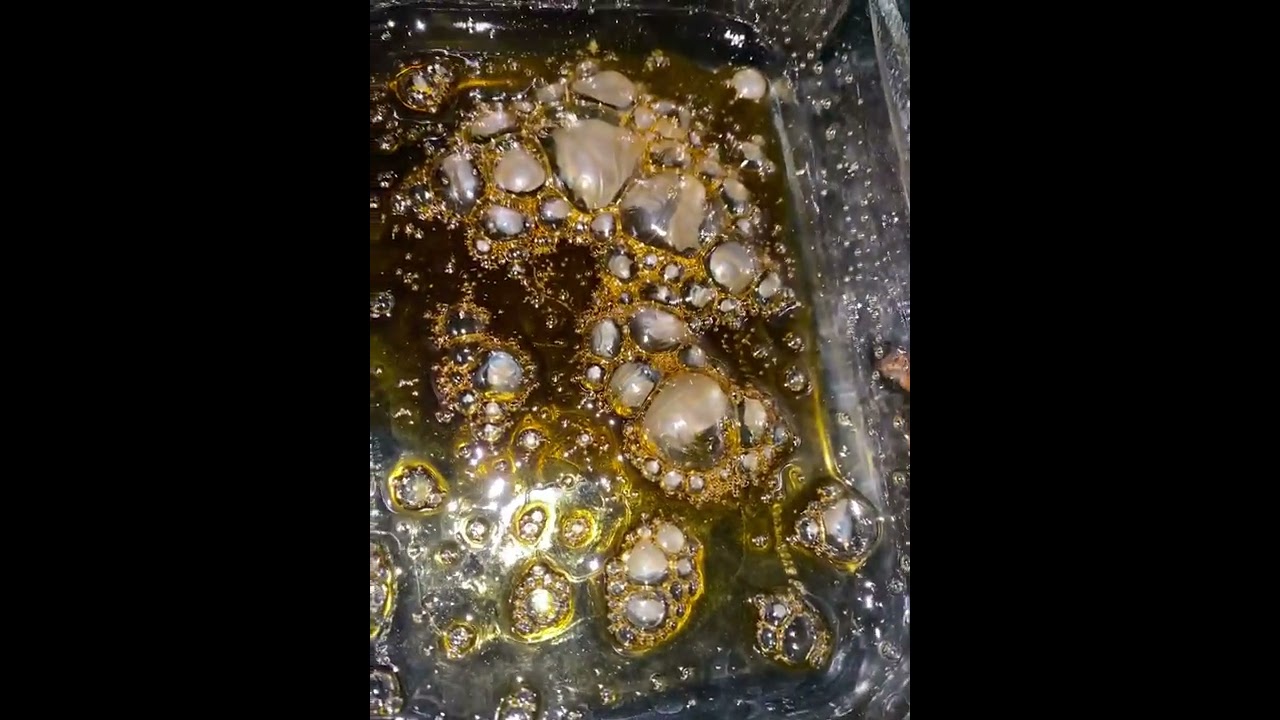 Water purging some Mac One Shatter 