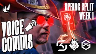 &quot;Twisted Fate Red Card&quot; It&#39;s called that for a reason |  LEC Spring Split Voicecomms W1