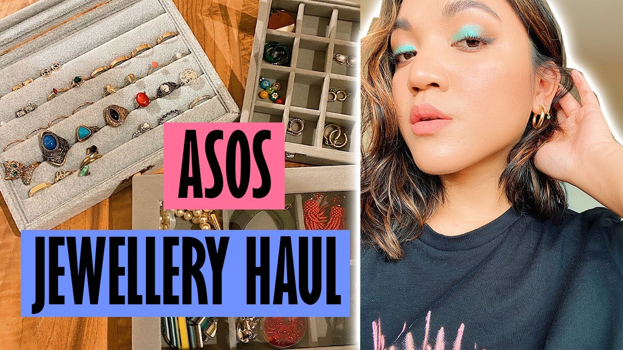 ASOS JEWELLERY HAUL AFFORDABLE | AMAZON Organizer | Gold/Sterling Silver | Elle & Ark | Fashion
