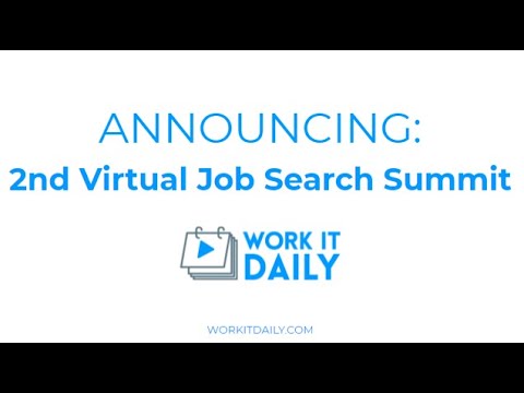 Here's Why You Should Attend The 2nd Virtual Job Search Summit