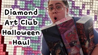 картинка: diamond art club 2025 HALLOWEEN drop haul pt 1 | при участии yuumei art, иллюстрации aria и много...