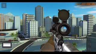 Target four armed men | sniper 3D #games #gaming #sniper3d #sniper screenshot 1