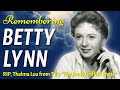 Remembering Betty Lynn, &quot;Thelma Lou&quot; on Andy Griffith - Dead at 95, Rest in Peace!