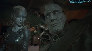 RE2 Remake - Playing As Ms.X - Invisible Mr.X + Enemies - Ultra Hardcore Difficulty