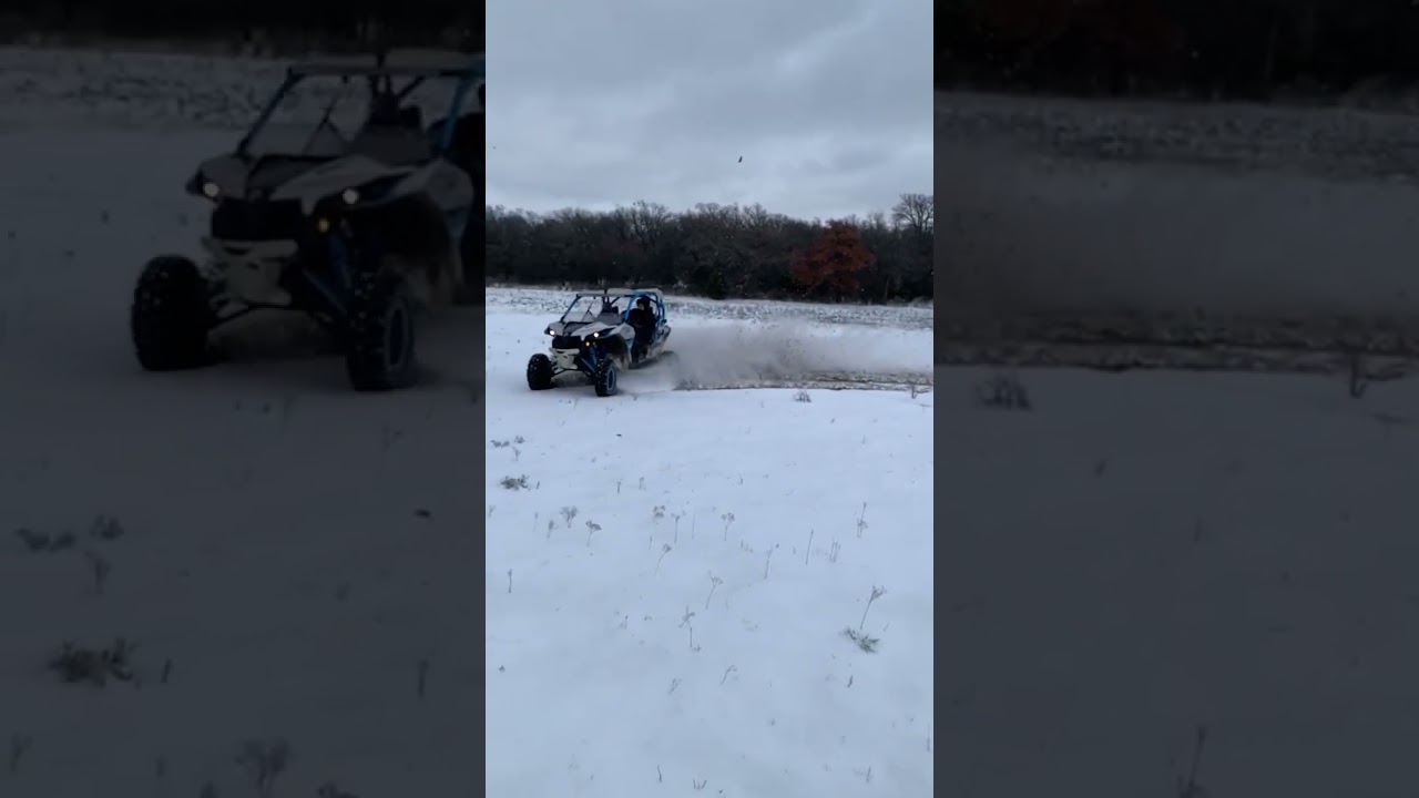 2016 Maverick XDS Turbo OG 4 wheel drift in Texas Snow
