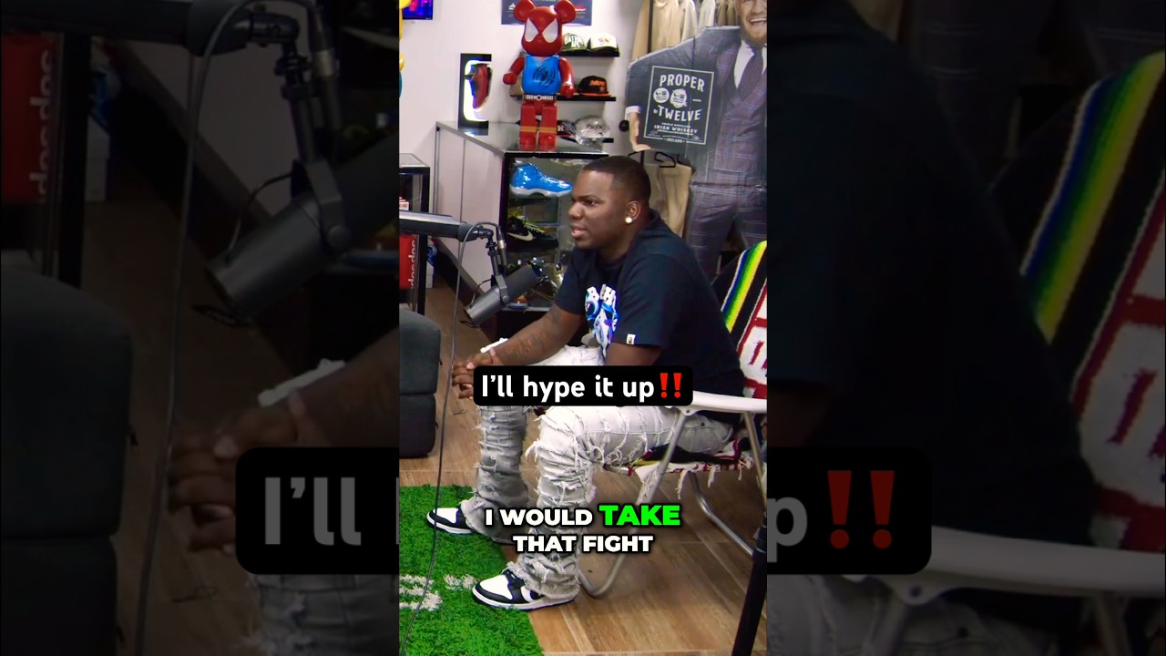 @YoThatsEJ он бы с удовольствием подрался с Джейком Полом и раскрутил бы это событие 😂 