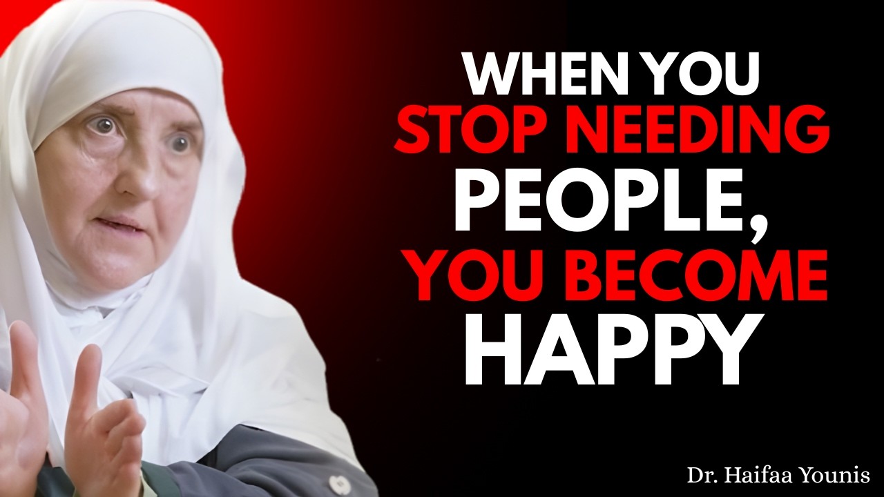 Needing People Is Why You’re Unhappy | Dr. Haifaa Younis Powerful Speech on Emotional Dependency