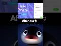 ✨Power of CSS😎 #shorts #css #html #python #code #developer #tricks #animation #trending #chatgpt