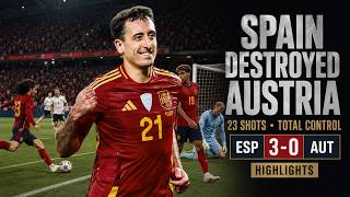 Spain 3-0 Austria Highlights | Oyarzabal Brace Sends La Roja Through | FIFA 2026