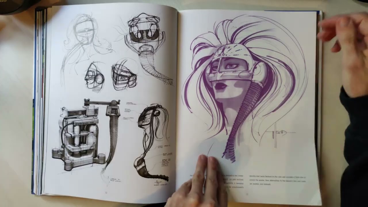The Movie Art of Syd Mead: Visual Futurist | Book Flip Through