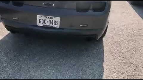 2010 Camaro SS v8 6.2L straight pipe stage 4 BTR cams, longtube headers