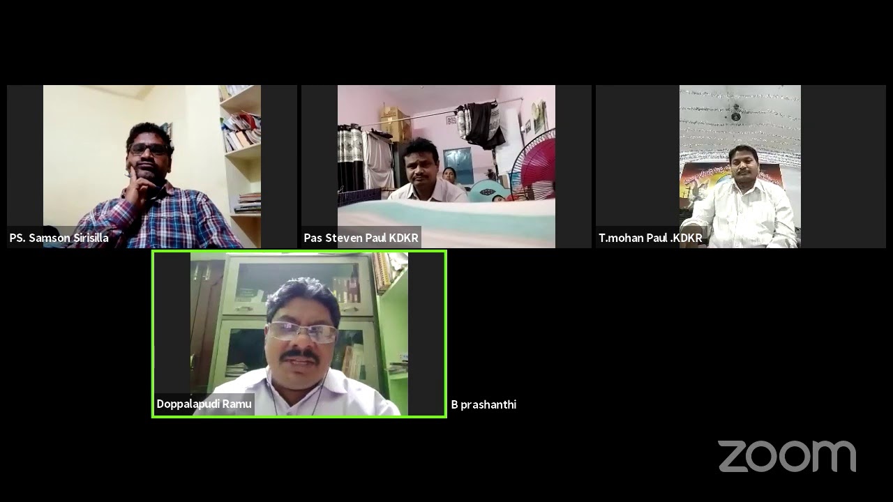 Day 4 Theme Malaki Expositions Speaker D Ramu Garu Youtube