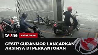 Terekam CCTV, Aksi Pencurian Motor di Kawasan Tanjung Priok | Kabar Siang tvOne