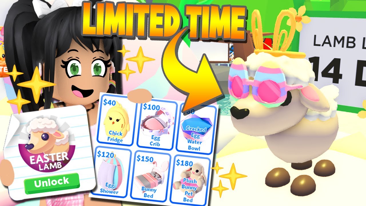 *FULL GUIDE* How To COLLECT ALL EGGS, LAMB Pet in ADOPT ME (roblox