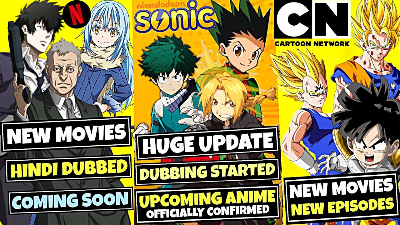 Sonic Nickelodeon New Anime One Piece Soon DBZ New Movie On CARTOON Network   YouTube