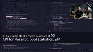 An hour in the life of a Fedora developer #92