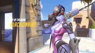 Overwatch Open Beta 2016 | Widowmaker Gameplay