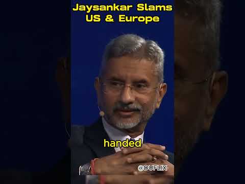 Dr. Jaishankar Slams