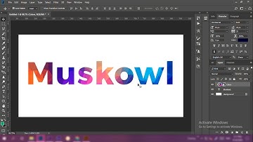 Fit Image to Shape or Text in Photoshop | Clipping Mask Tutorial | Photoshop Tutorial for Beginners