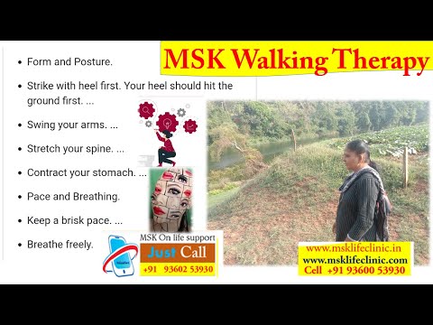 நடைப்பயிற்சி உளவியல் walking therapy msk psychology