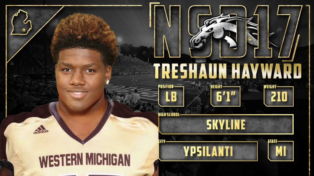 Treshaun Hayward #BeABronco17 - YouTube