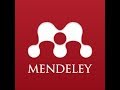 Cómo usar Mendeley | Vídeo tutorial guía | Bibliografía, citas, referencias, word |