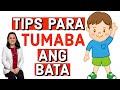 Tips para tumaba ang bata  payo ni doc liza ramosoong