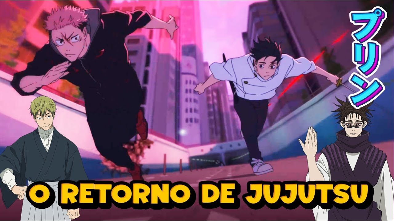 O Yuta solou o Itadori - O RETORNO DE JUJUTSU KAISEN (o anime tá muito lindo)