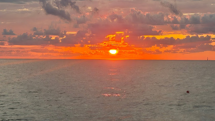 Sunset in Batumi - Nature sounds.
