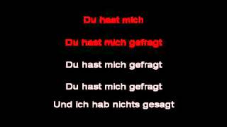 Rammstein - Du Hast (Karaoke) chords