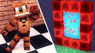 Minecraft How To Make A Portal To Five Night's At Freddy's! | Minecraft Roleplay