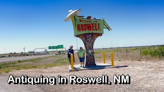 We go antiquing in Roswell, New Mexico