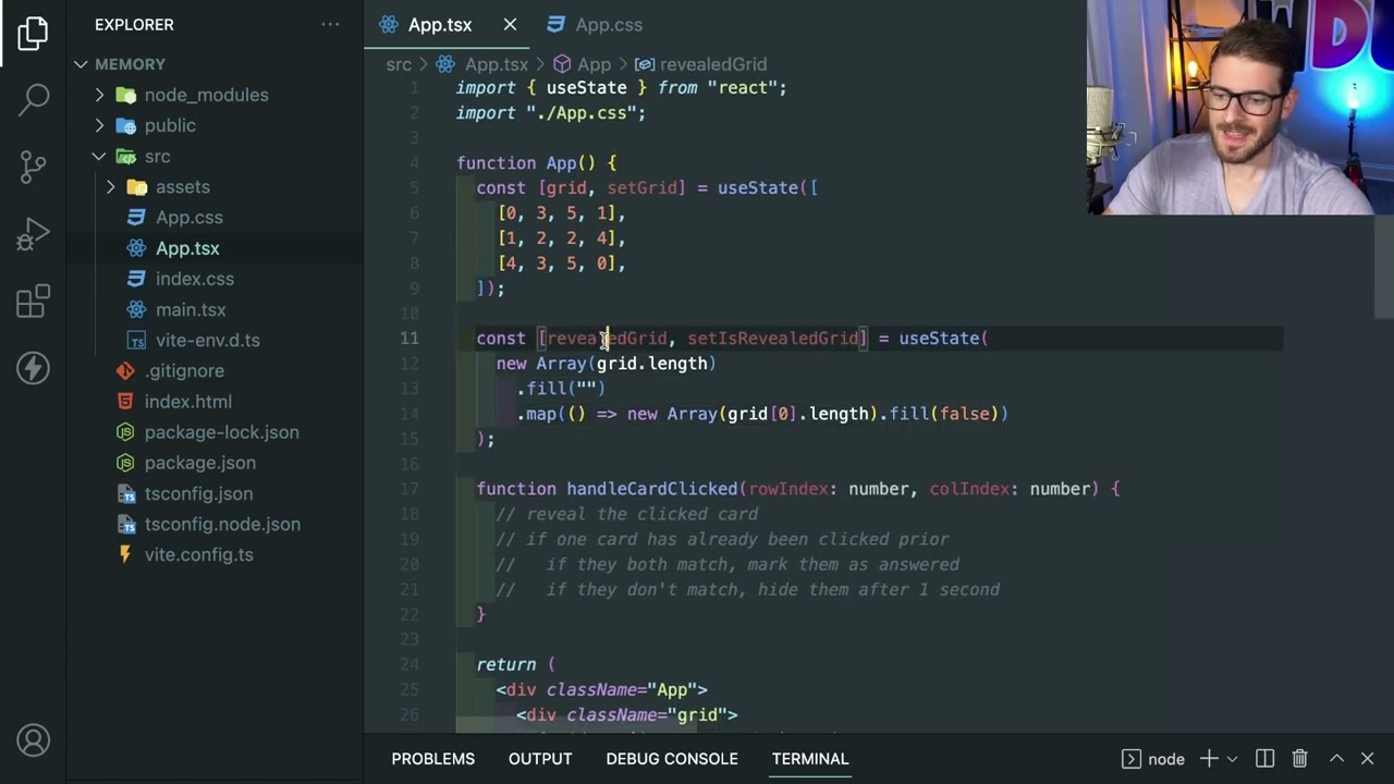 Here is a more challenging react interview exercise