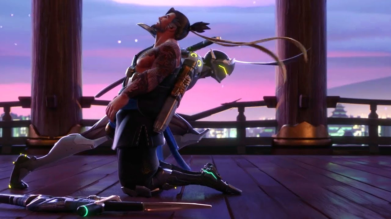 OVERWATCH Animated Short: Hanzo and Genji - Dragons - YouTube