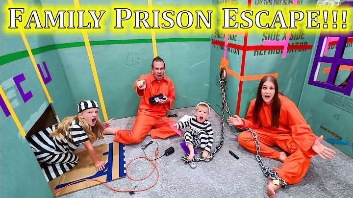 Family Box Fort Prison Escape!!! THE MOVIE!