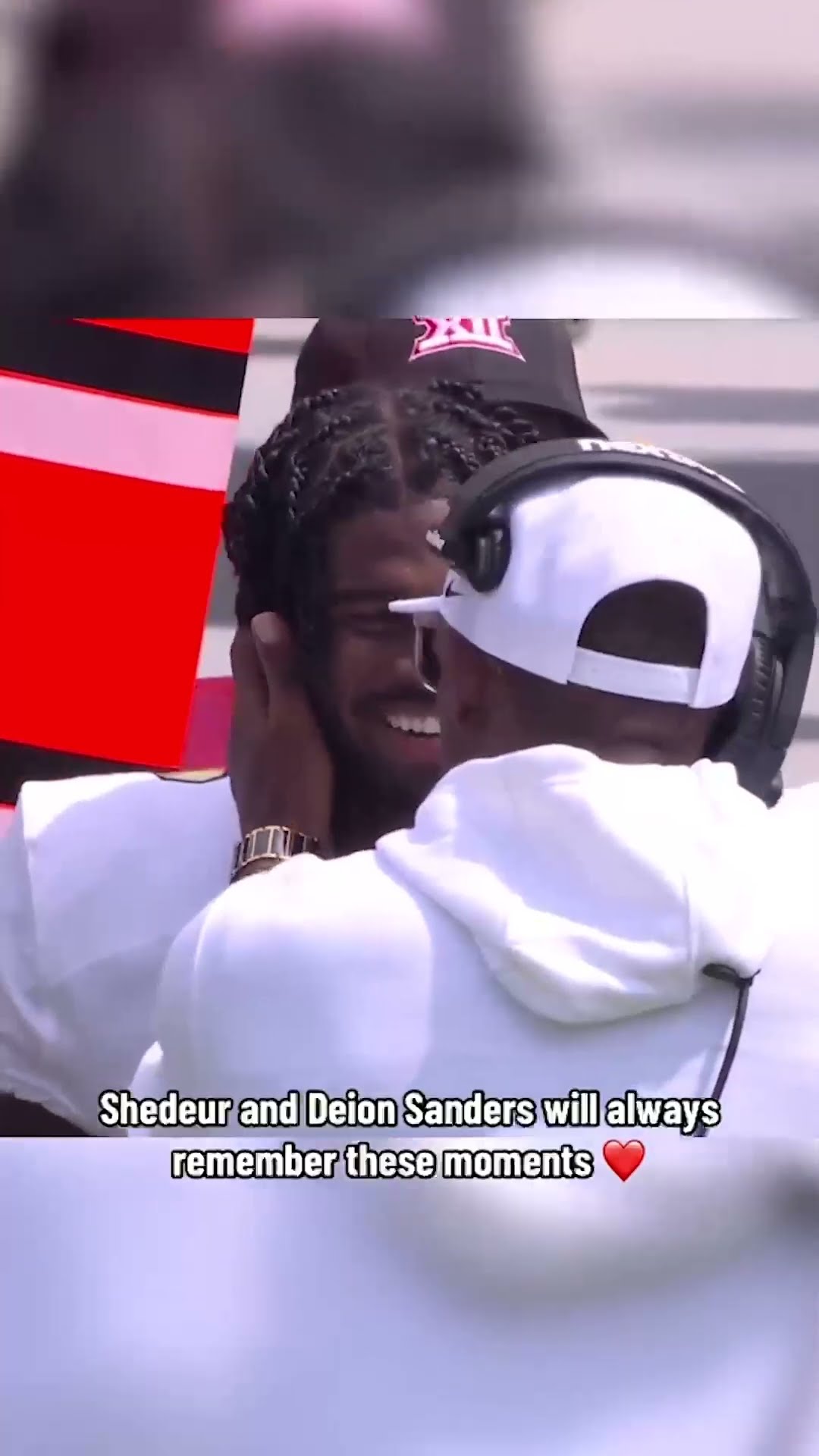 Shedeur and Deion Sanders will always remember these moments ❤️? Sponsored by @aflacduck