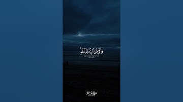 وَأُفَوِّضُ أَمري إِلَى اللَّهِ 🤍 | سورة غافر | أحمد النفيس | قرآن كريم