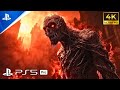 ROOFTOP NEMESIS FIGHT (PS5 PRO) Ultra Realistic Graphics [4K 60FPS HDR] RE 3