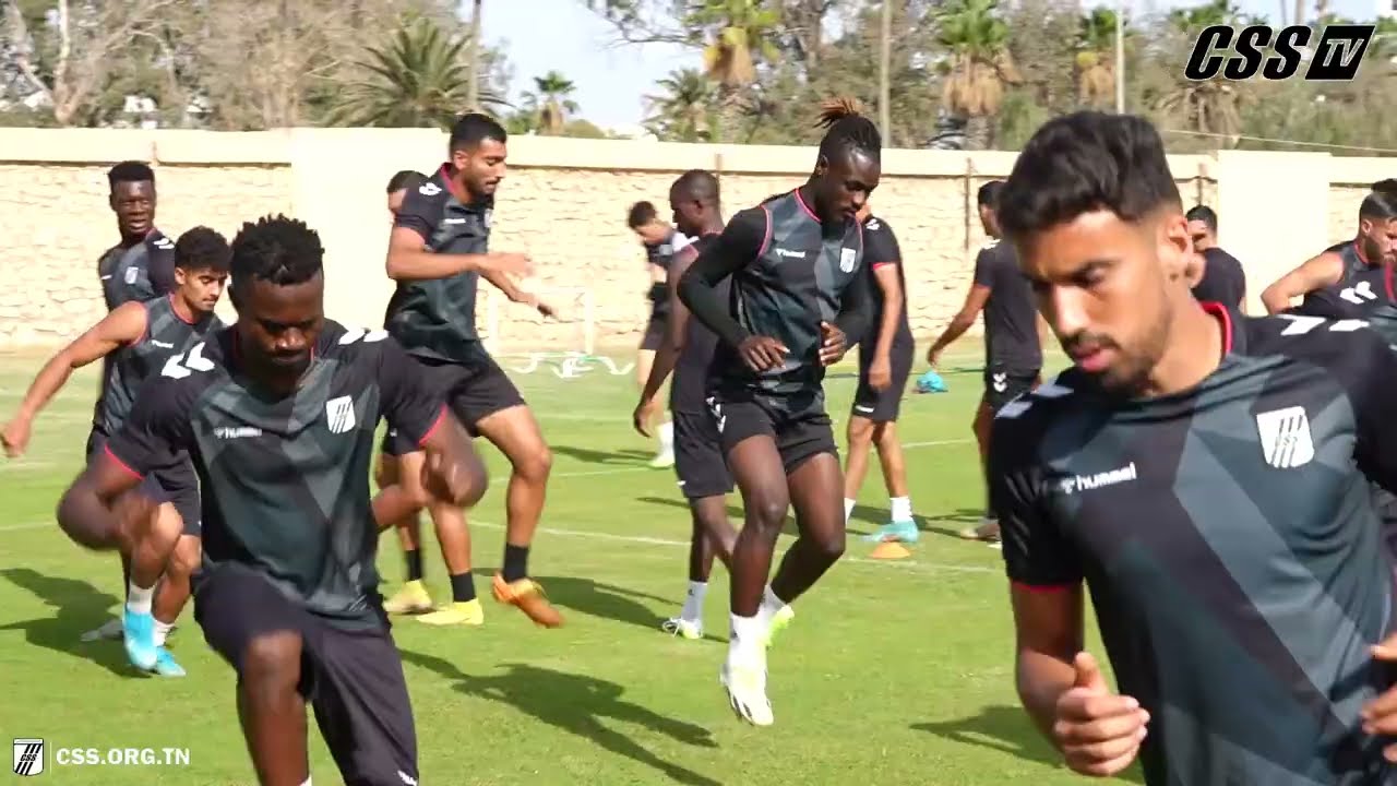 09 11 2023 CSS TV  Lquipe continue ses entrainements au stade Mhiri