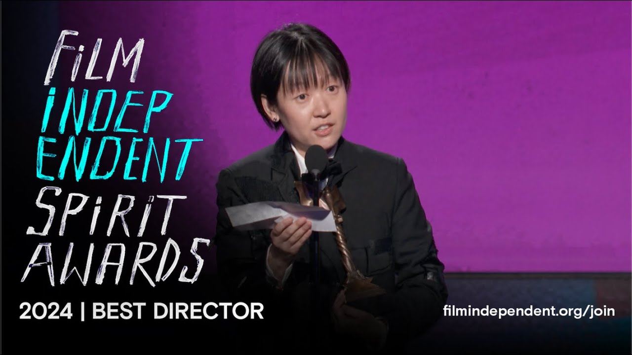 CELINE SONG wins BEST DIRECTOR at the 2024 Film Independent Spirit Awards