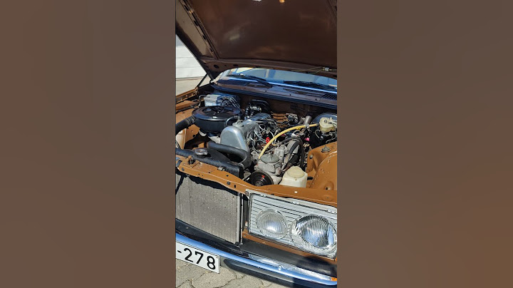 Mercedes-Benz W123 240D Sweet Engine Sound