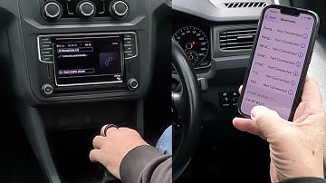 How to pair a mobile to the bluetooth audio system in a 2018 VW Caddy