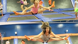Mommy Daughter Straddle Jumps (WK 285.3) | Bratayley