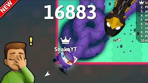 I Feed Cute Noob In Snake.Io! Epic Snakeio Gameplay